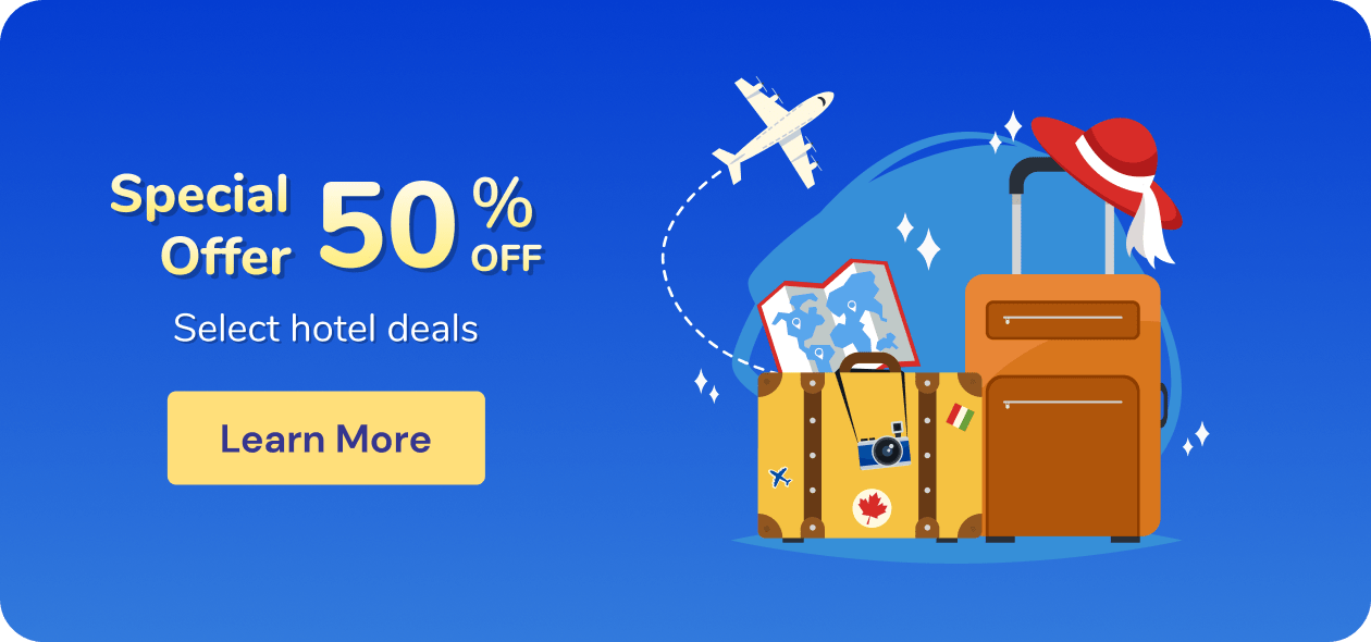 50% off on travels travelinkways